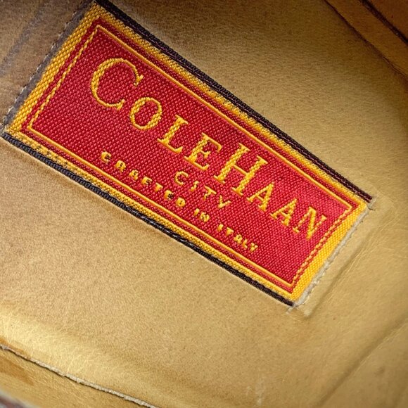 Cole Haan‎ City Calhoun Brown Leather Split Toe Dress Oxfords - Picture 3 of 12